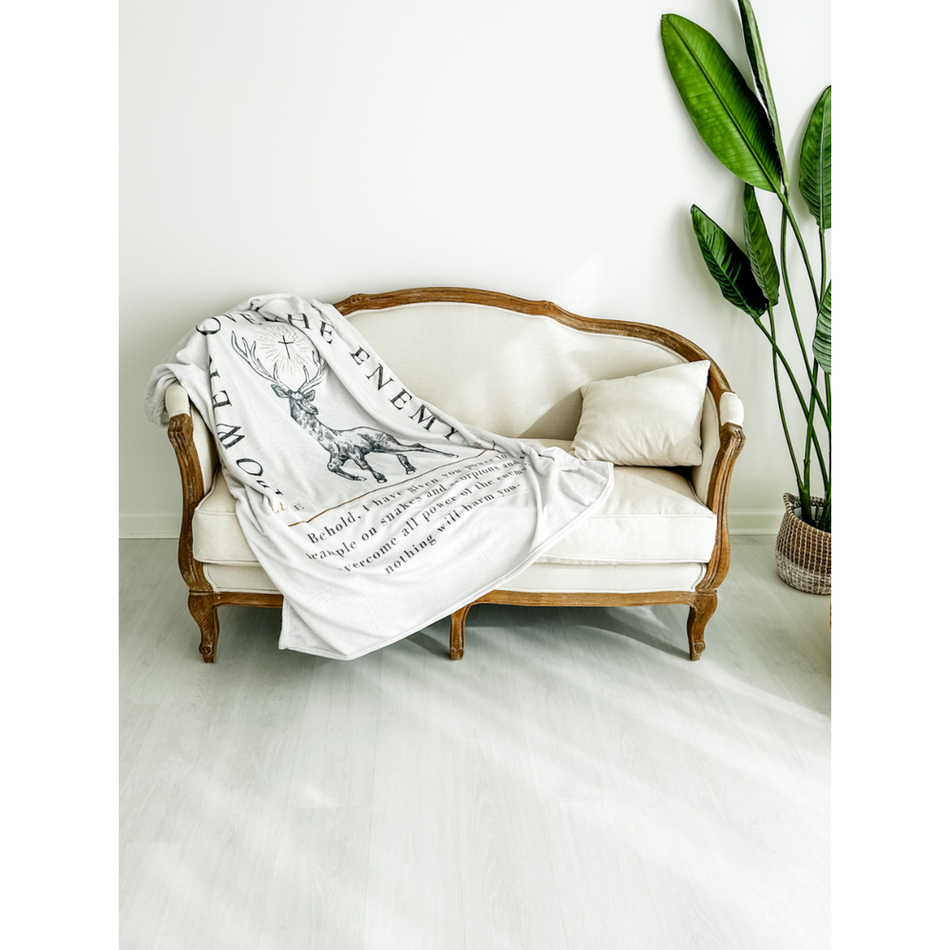Stag Throw Blanket - 50" x 60"