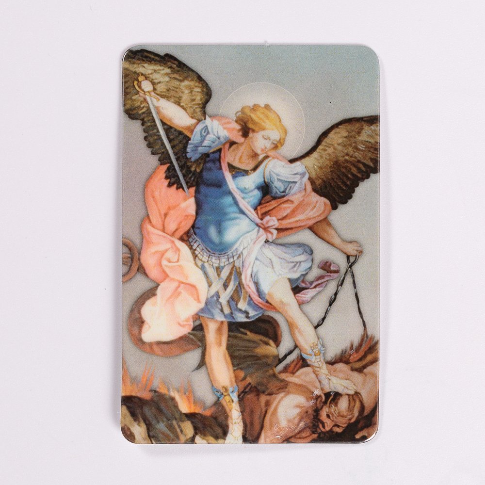St. Michael Laminated Prayer Card