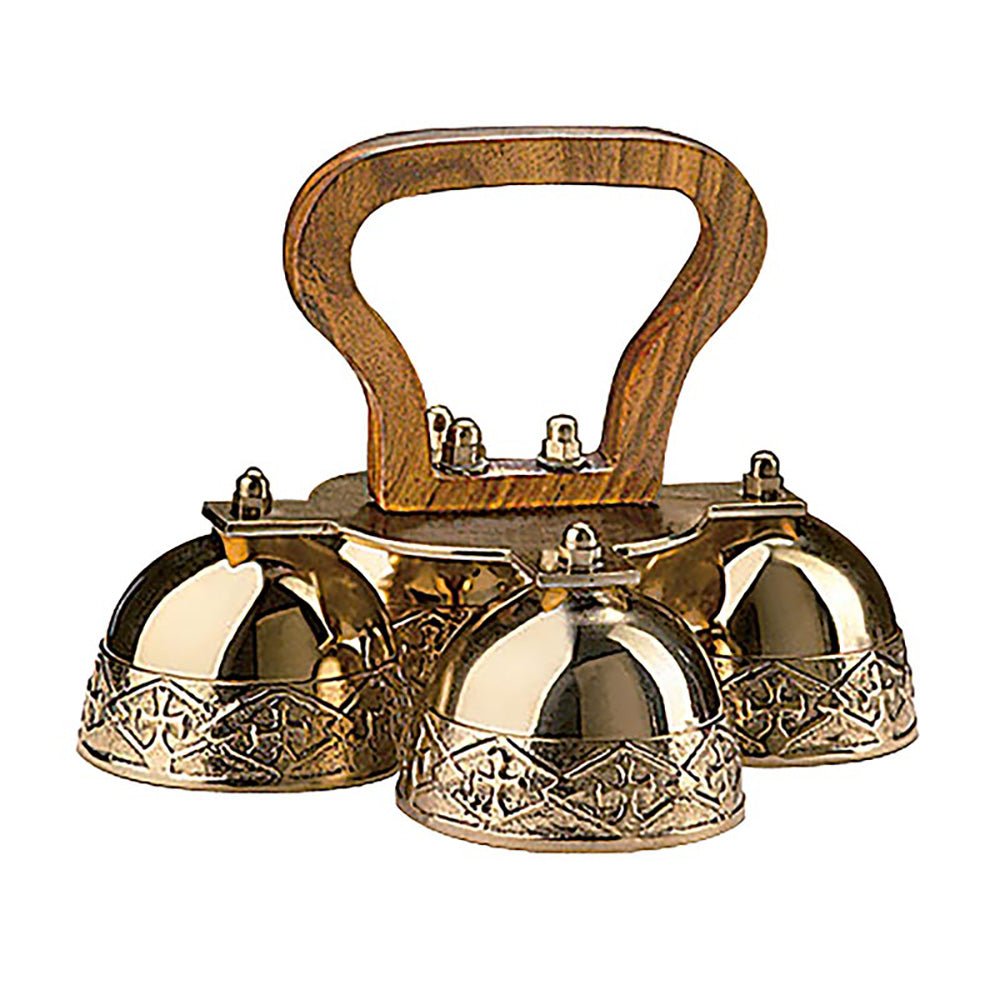 4-Bell Embossed Altar Bells