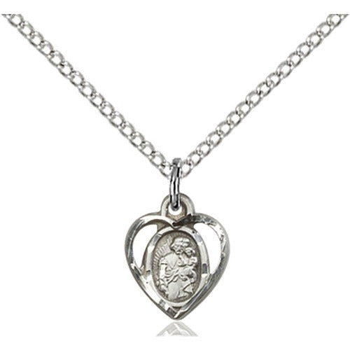 Sterling Silver St. Joseph Pendant - 2508071