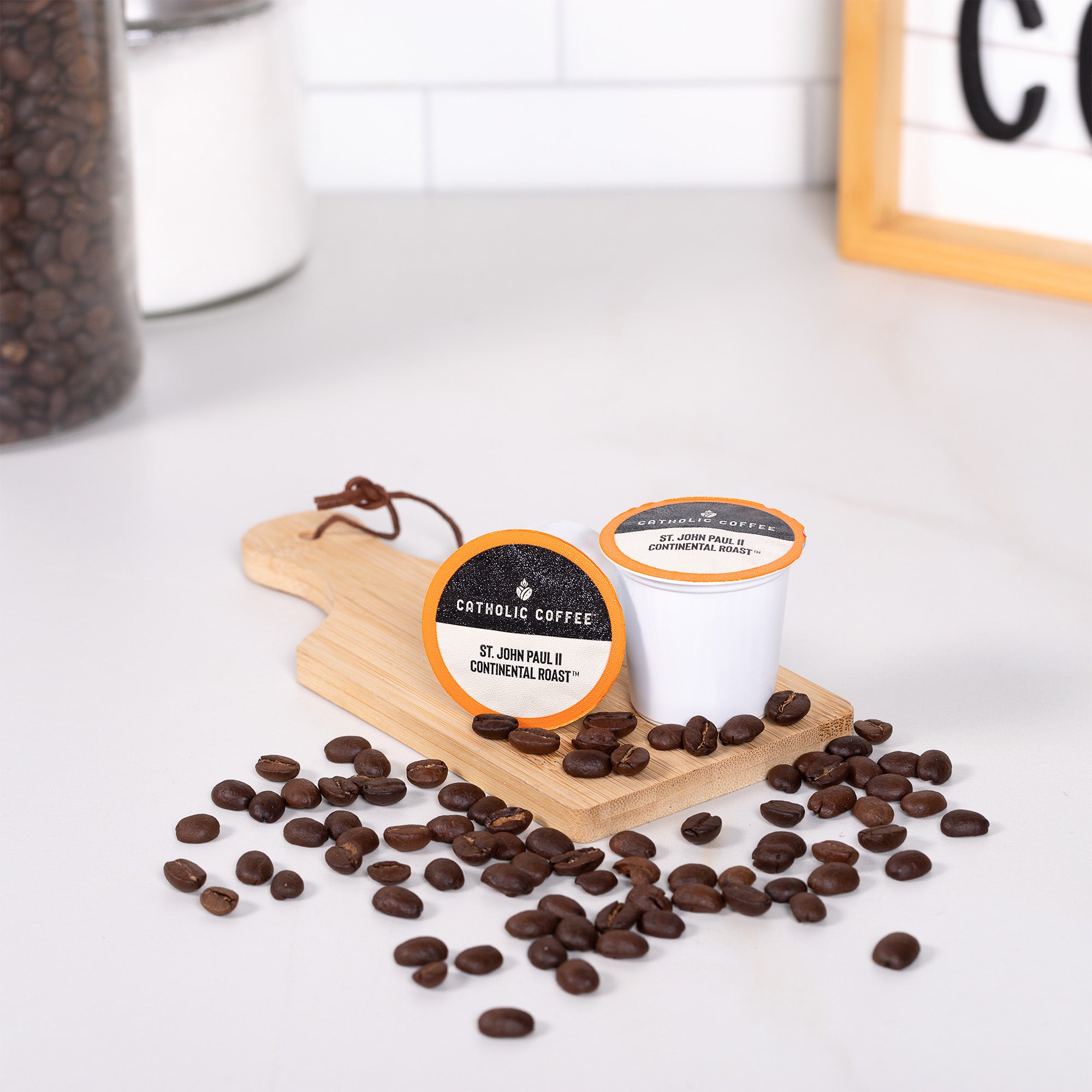 St. John Paul II Peruvian Dark Roast Coffee 12 K-Cup Box