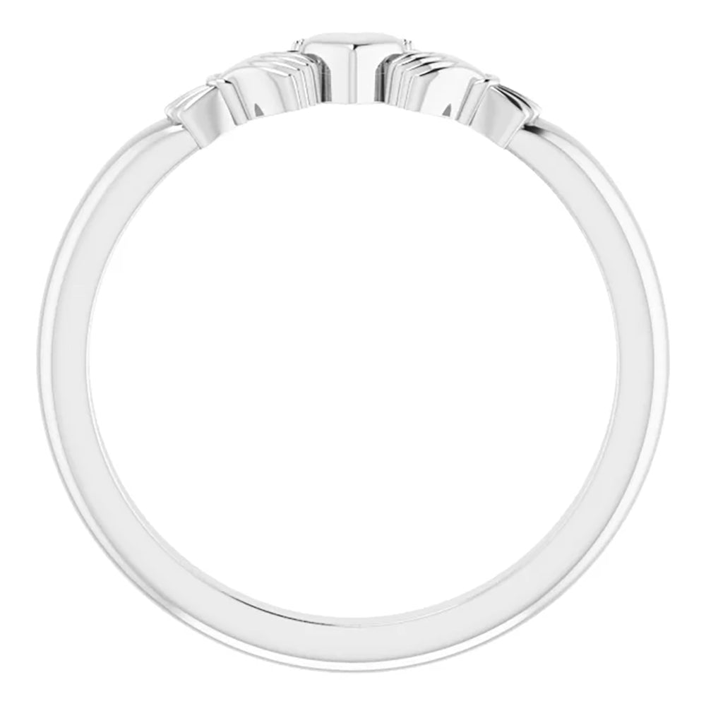 Sterling Silver Claddagh Ring - Multiple Sizes