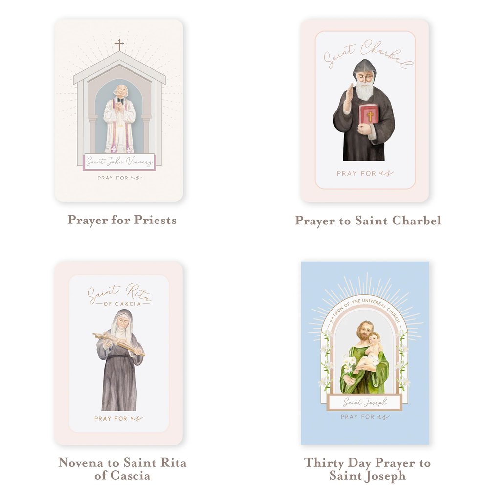 Popular Novenas Prayer Card Bundle (12 Cards)