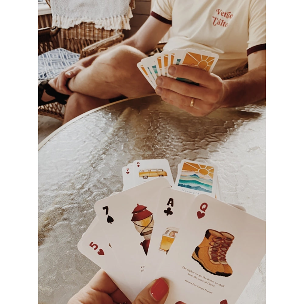 St. Pier Giorgio Frassati Camp Playing Cards