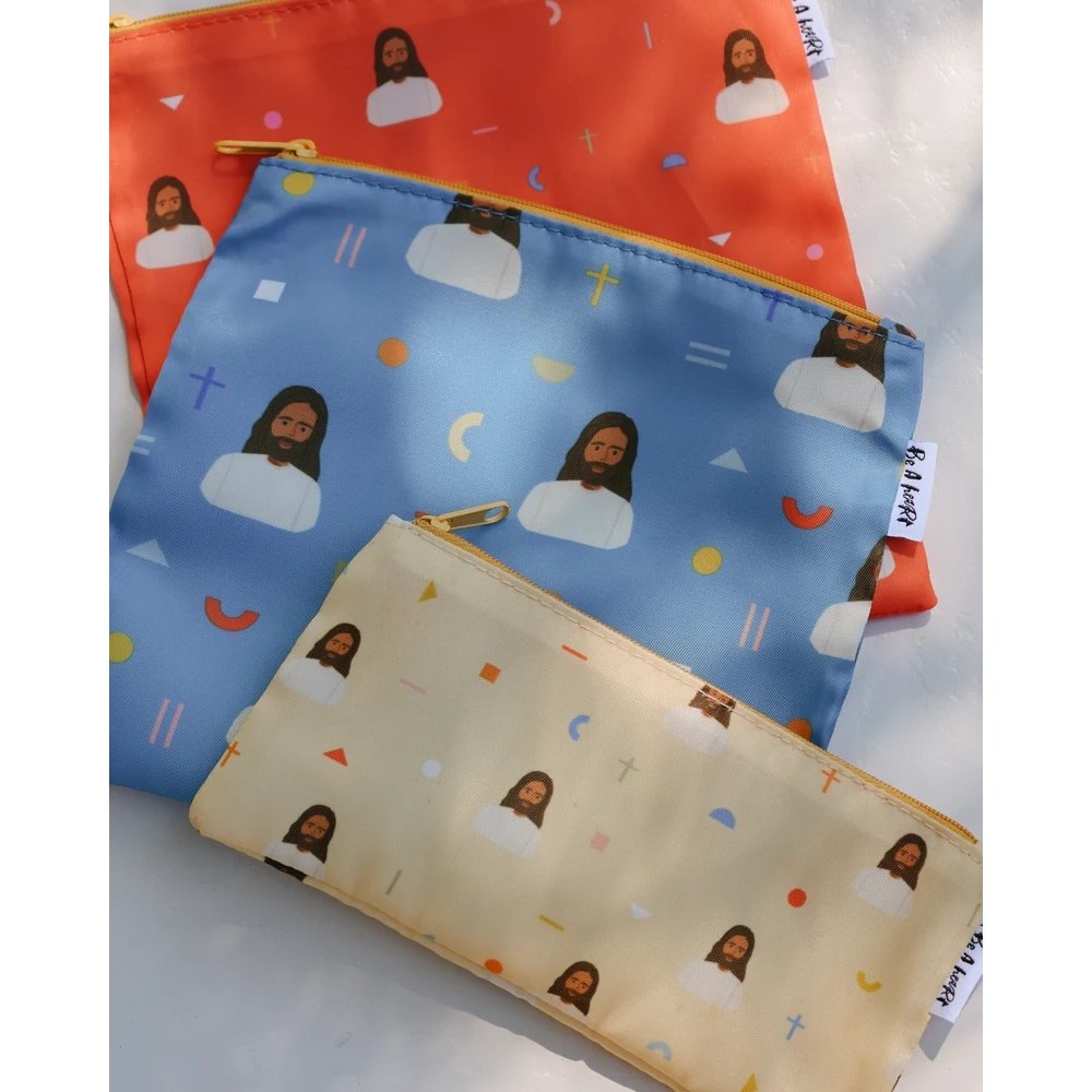 Be A Heart Jesus Reusable Snack Bags - Set of 3