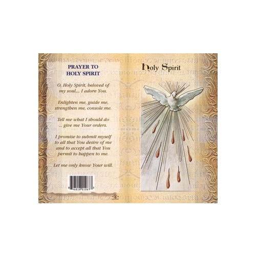 Holy Spirit - Folded Prayer Card