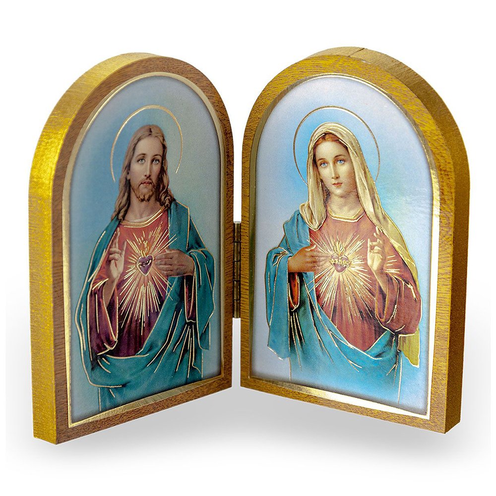 Two Hearts Diptych