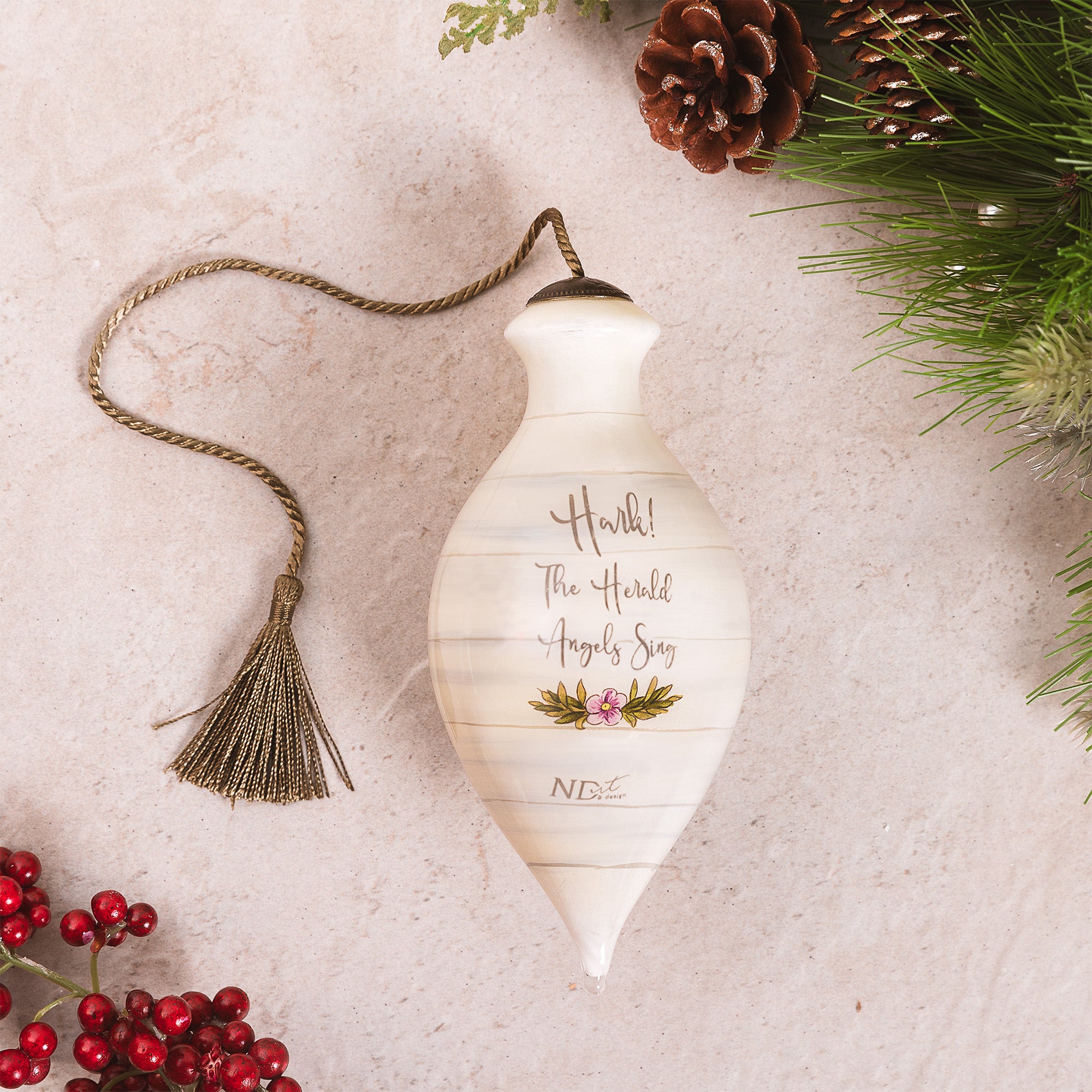 Hark The Herald Angels Sing Ornament