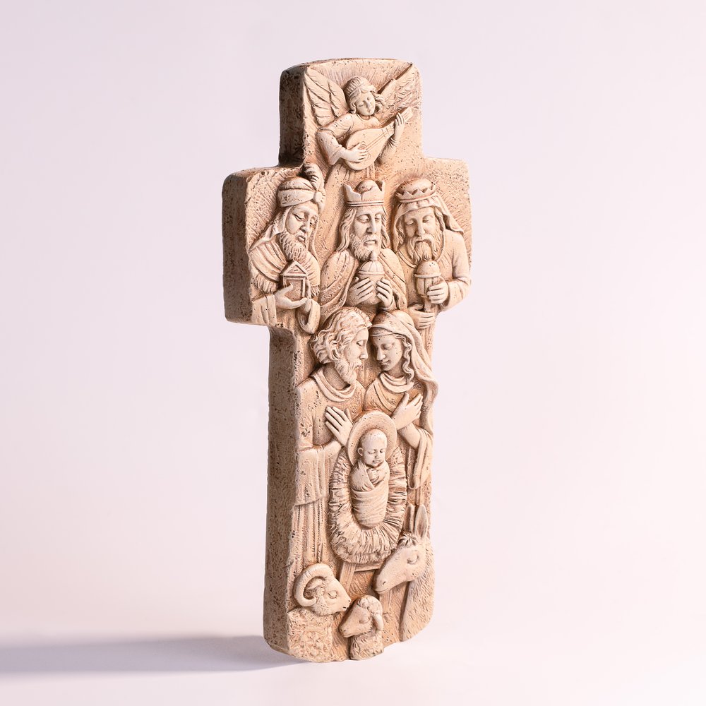 Nativity Wall Cross - 10"