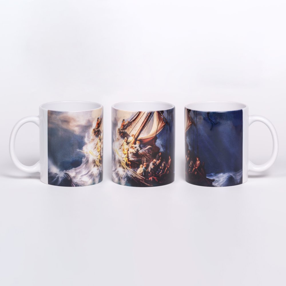 The Storm on the Sea of Galilee Classic Art Mug