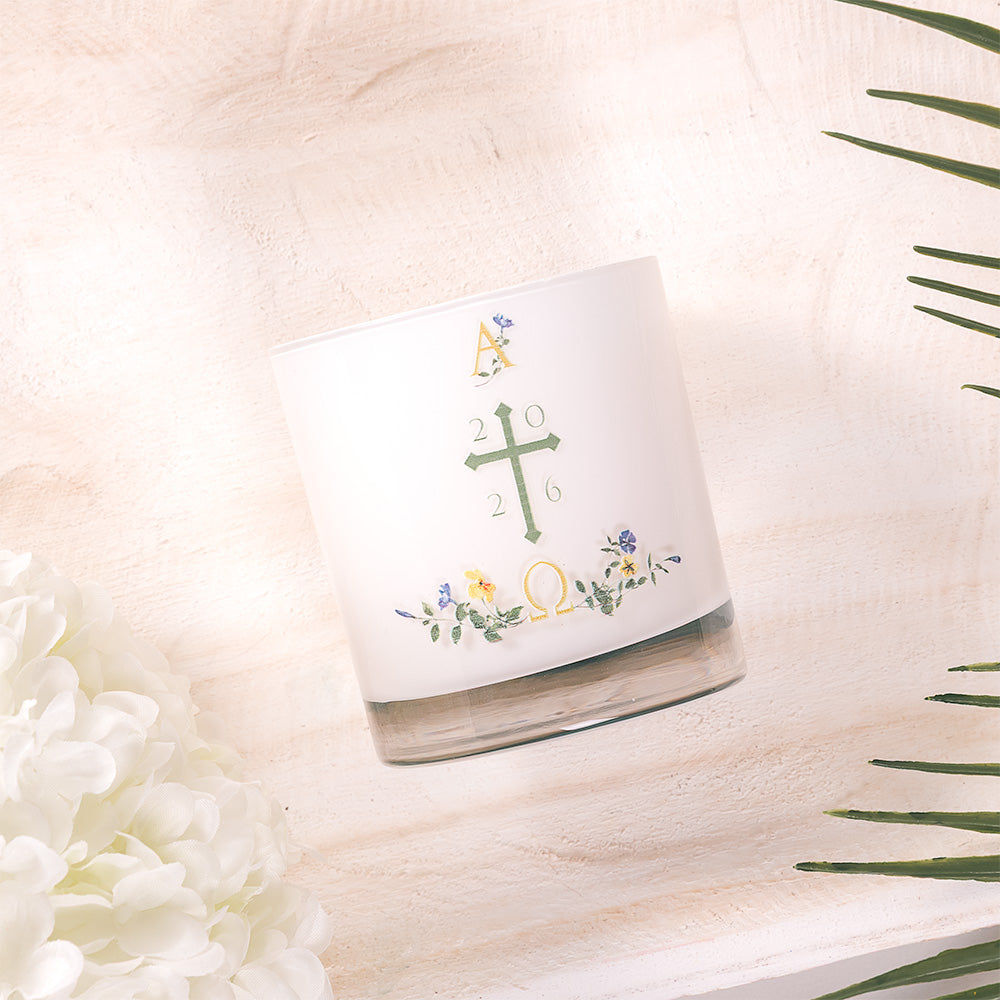 9 Days to Easter Joy Book & Easter Paschal Candle Gift Set