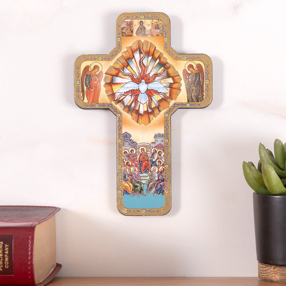 Confirmation Icon Wall Cross - 7"