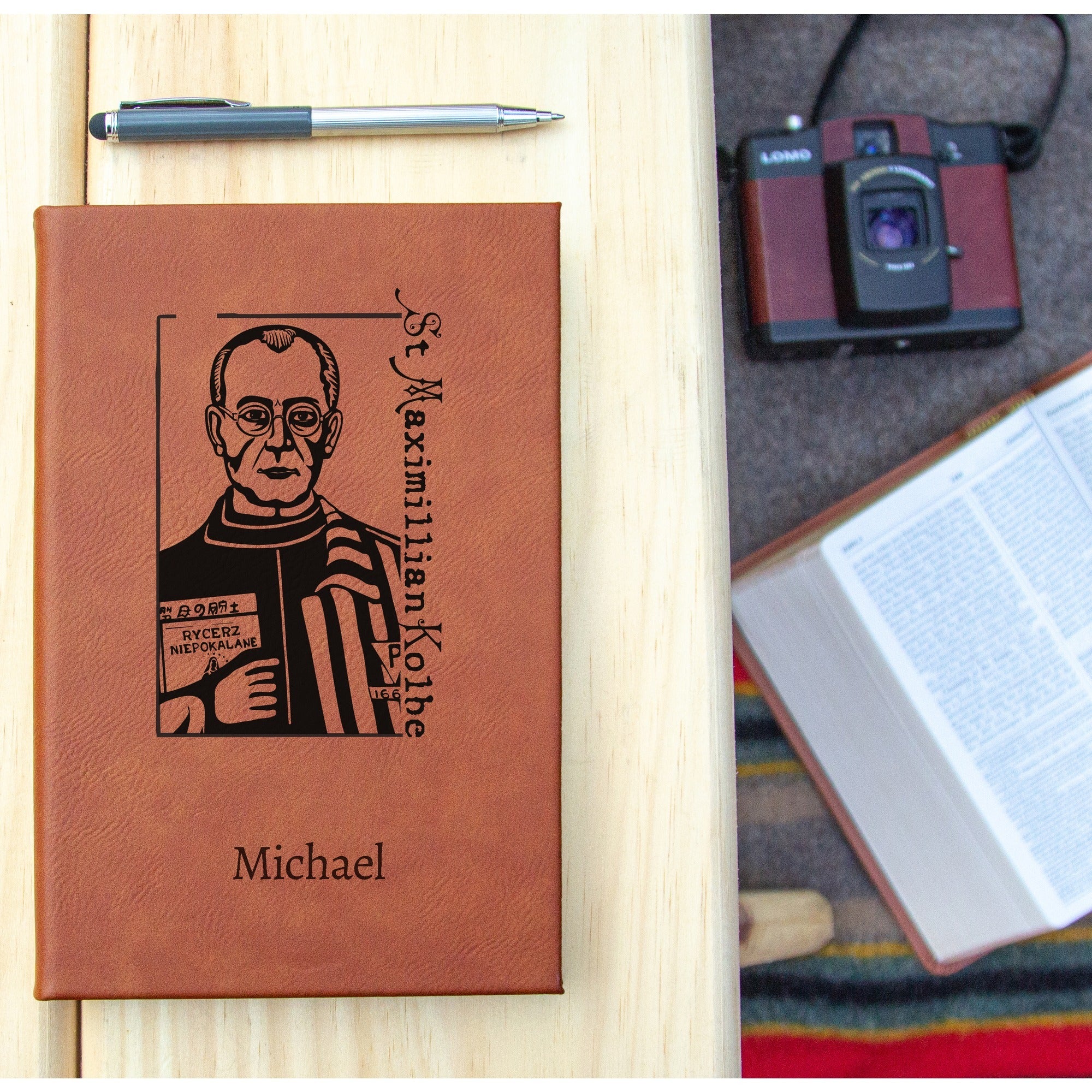 Personalized St. Maximilian Kolbe Journal