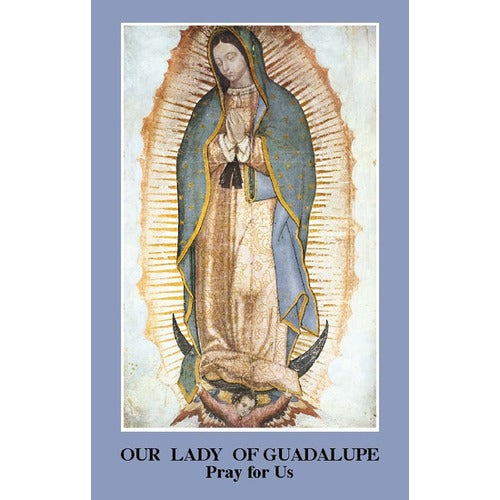 Prayer to Our Lady of Guadalupe Prayercard (Pack of 100)