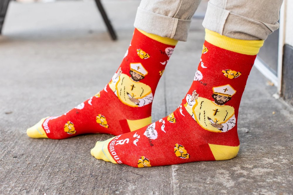 St. Valentine Adult Socks