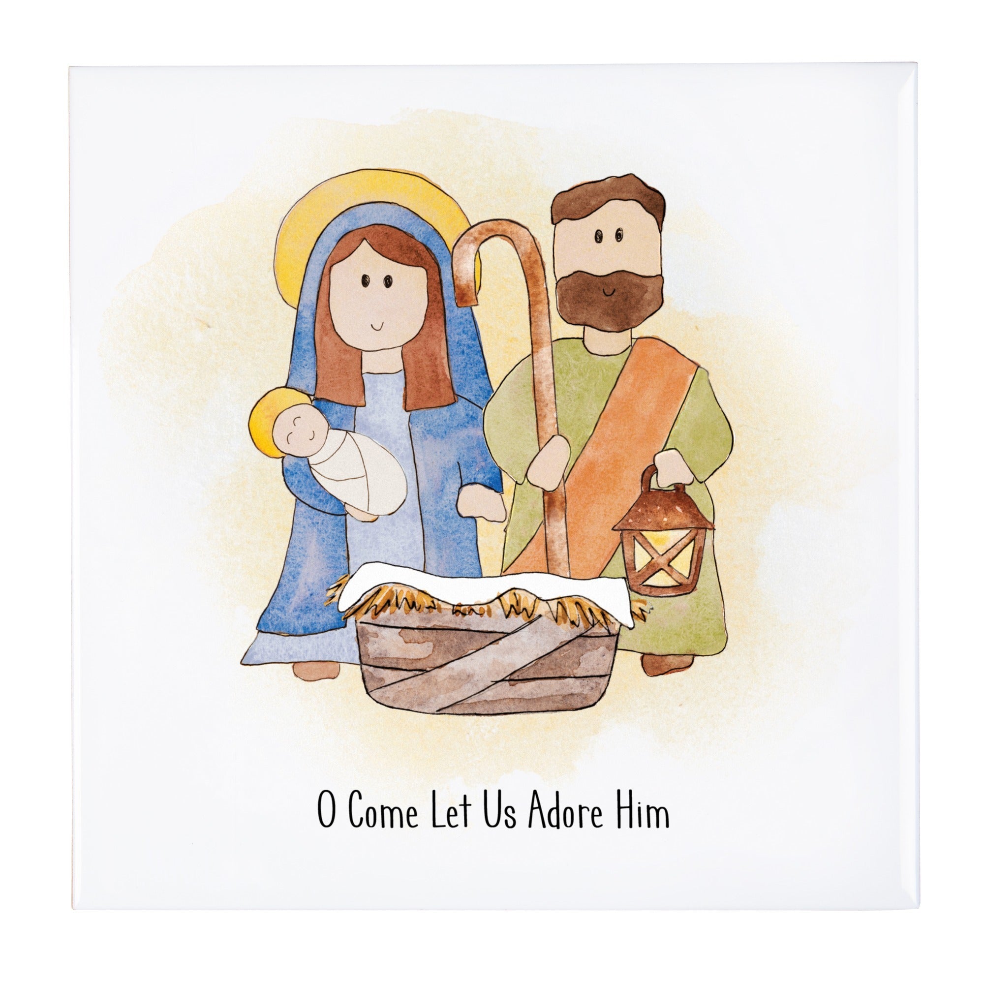 Junior Saints Nativity Tile
