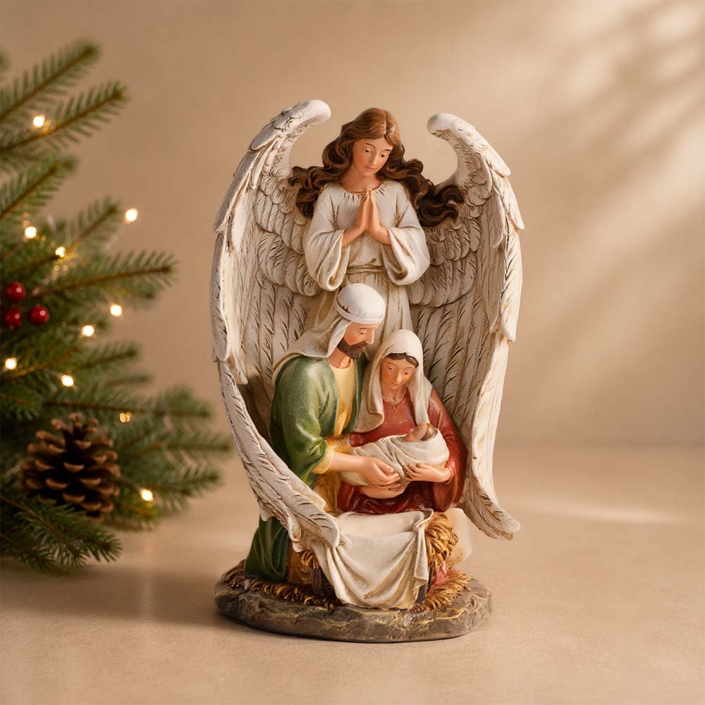Angelic Nativity Statue - 10"