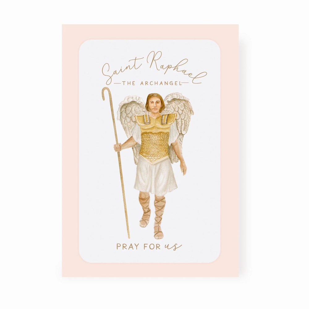 St. Raphael Prayer for the Wise Choice of a Marriage Partner Prayer Card