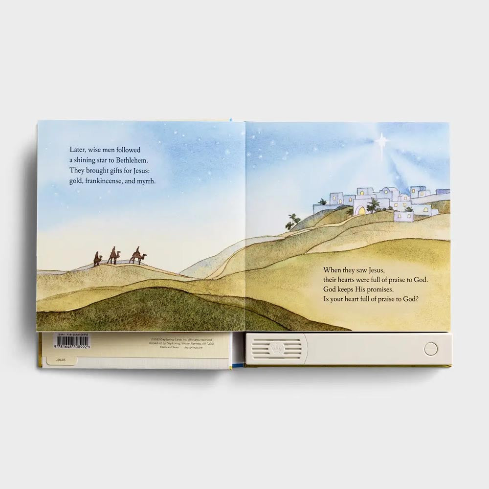 God's Christmas Promise Recordable Story Book