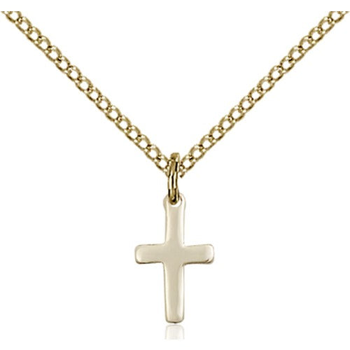 14kt Gold Filled Cross Petite Pendant