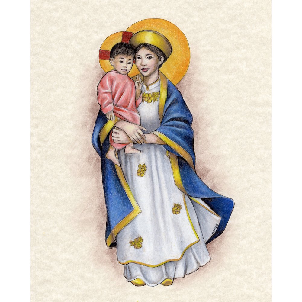 Our Lady of La Vang Art Print