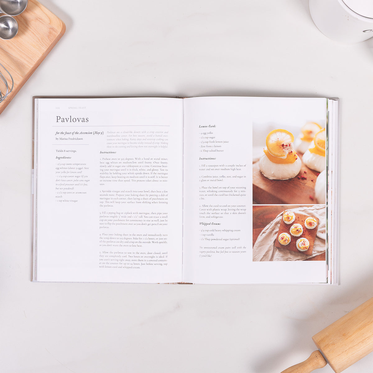 Feast, Faith, Flourish Book & Lord Lead Me Dish Towels Set