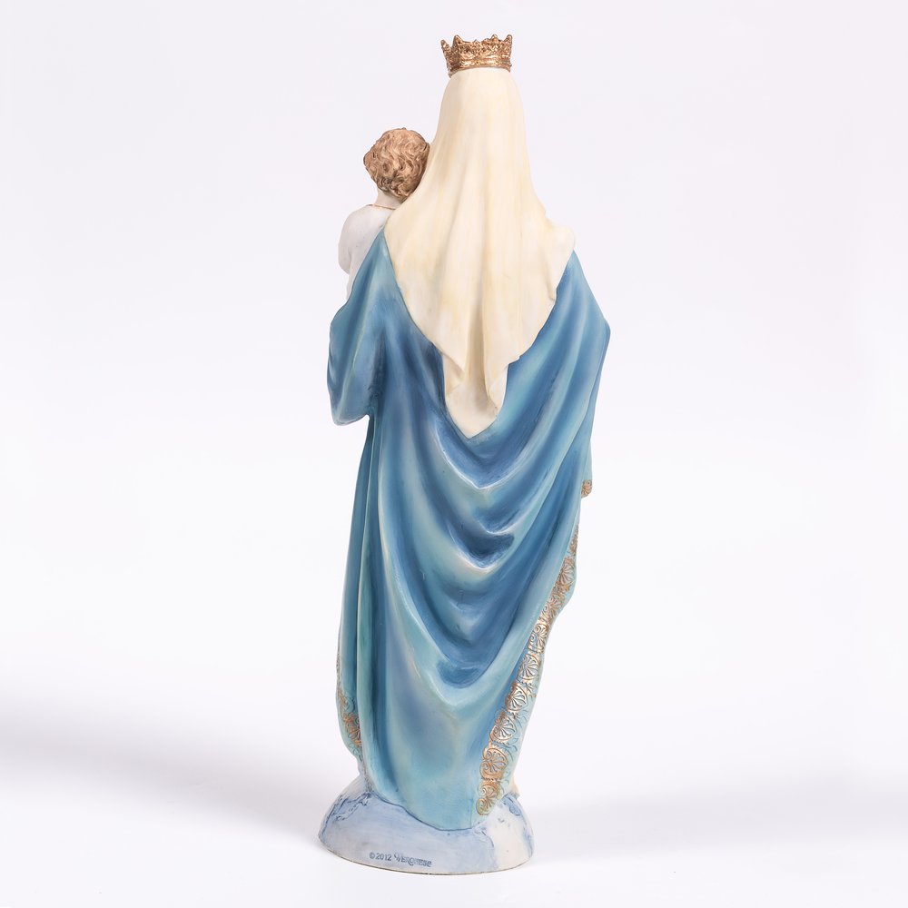 Our Lady of the Rosary Statue 10"