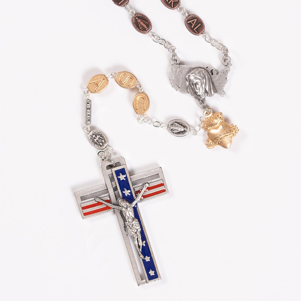 Ghirelli Limited Edition The United States 250th Anniversary Rosary