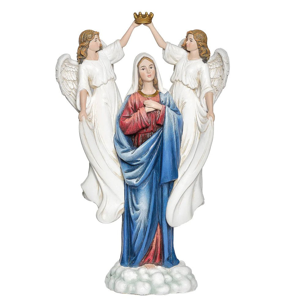 Coronation of Mary Queen of Heaven Statue - 11"