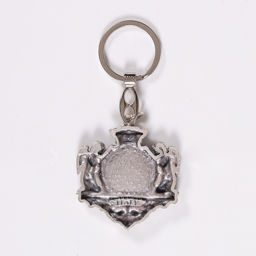 Immaculate Heart of Mary & Angels Key Ring