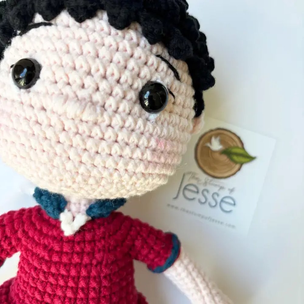 Handmade St. Carlo Acutis Crochet Doll