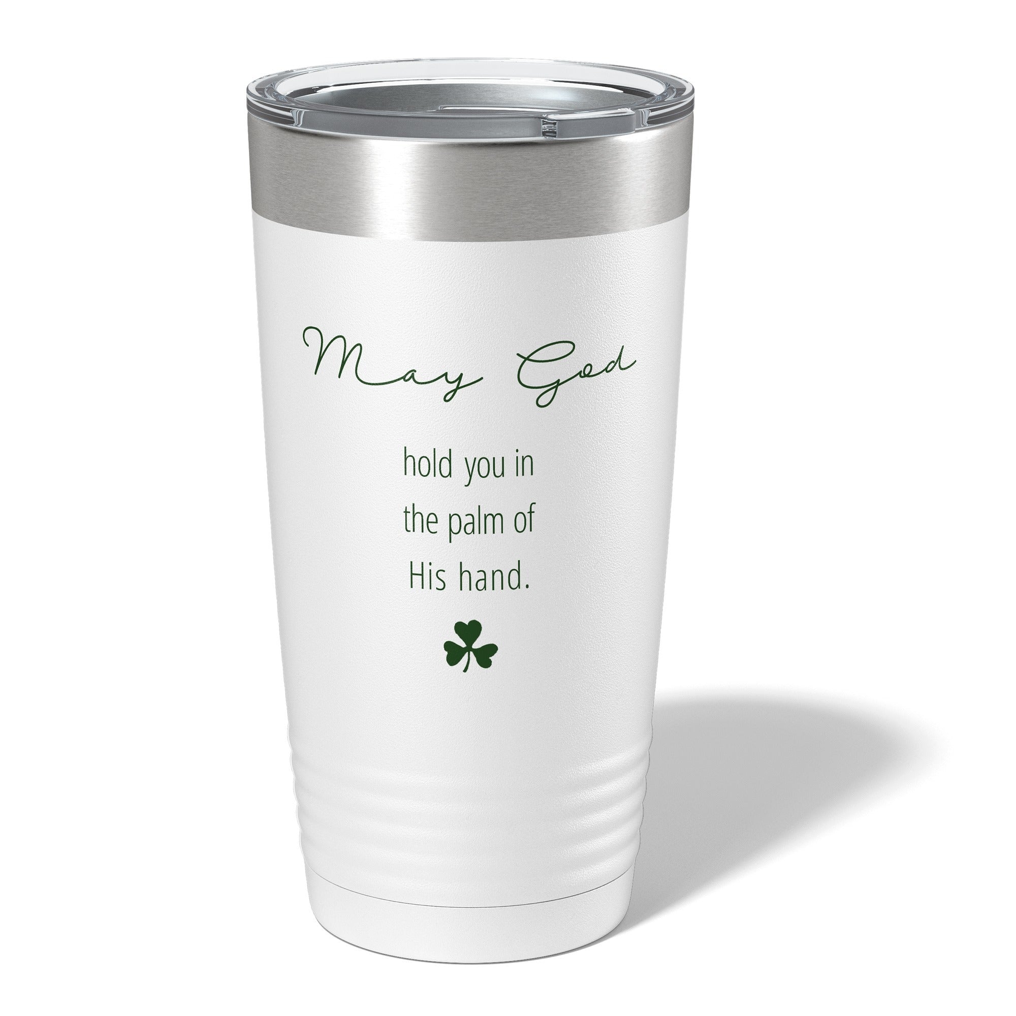 Irish Blessing Insulated White 20oz Tumbler