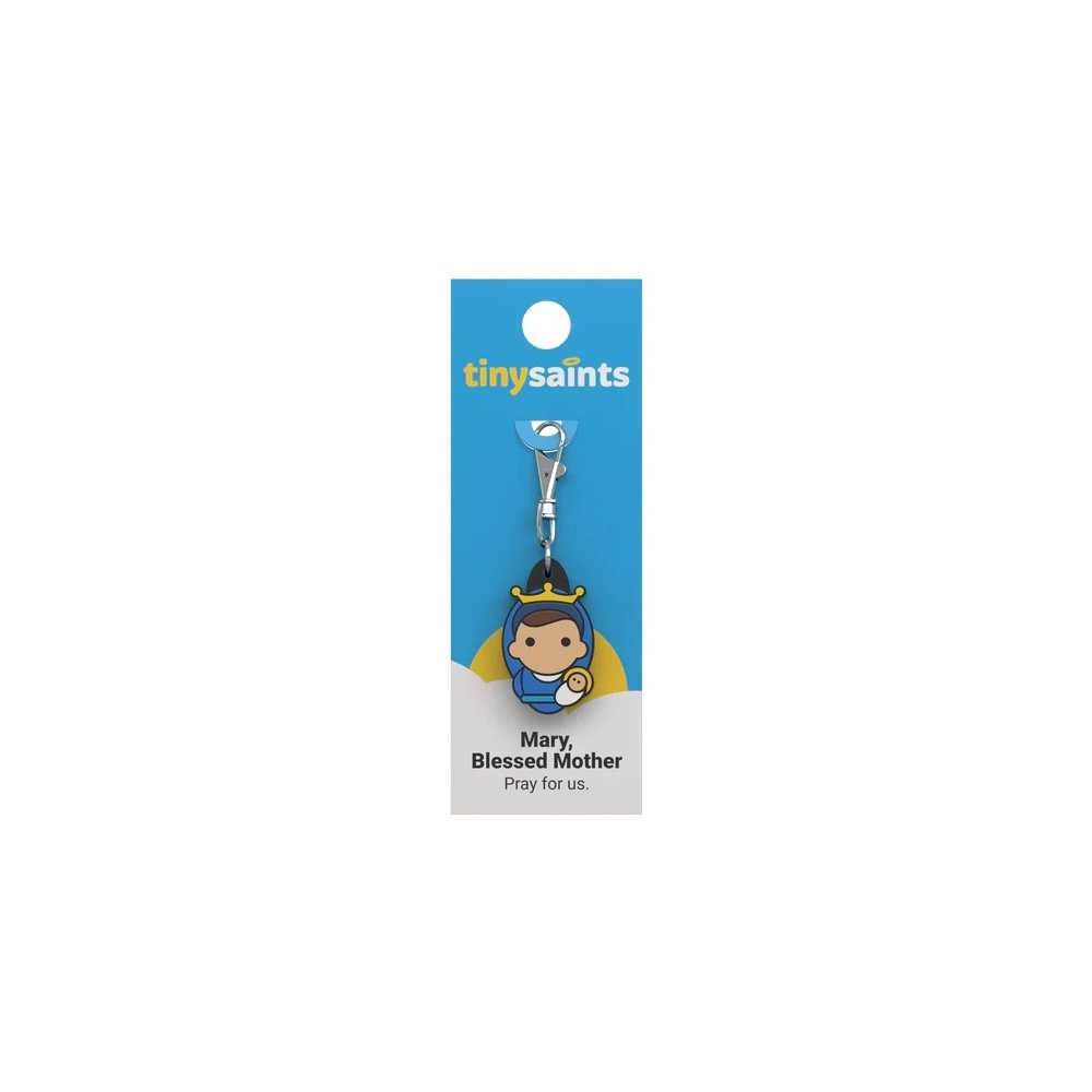 Mary, Blessed Mother Tiny Saints Charm