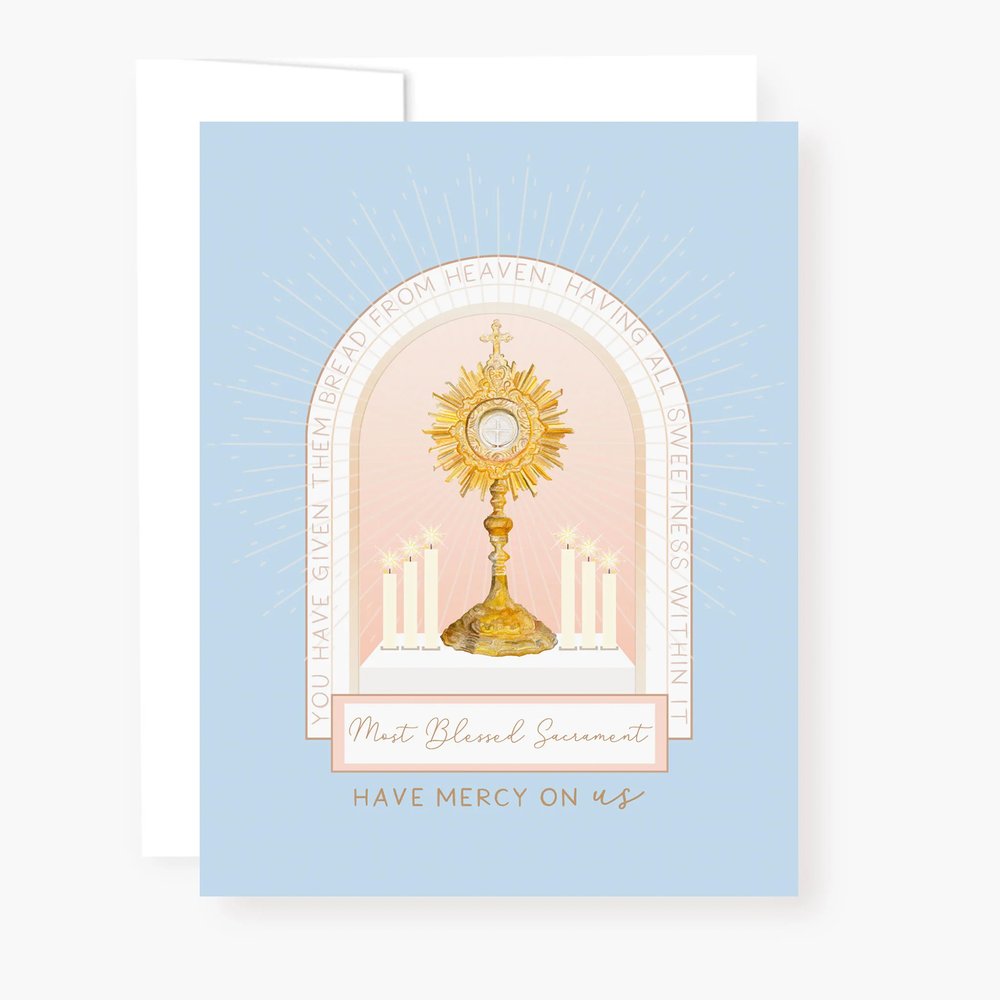 I Offered a Holy Hour for You Greeting Cards (4 Pack)