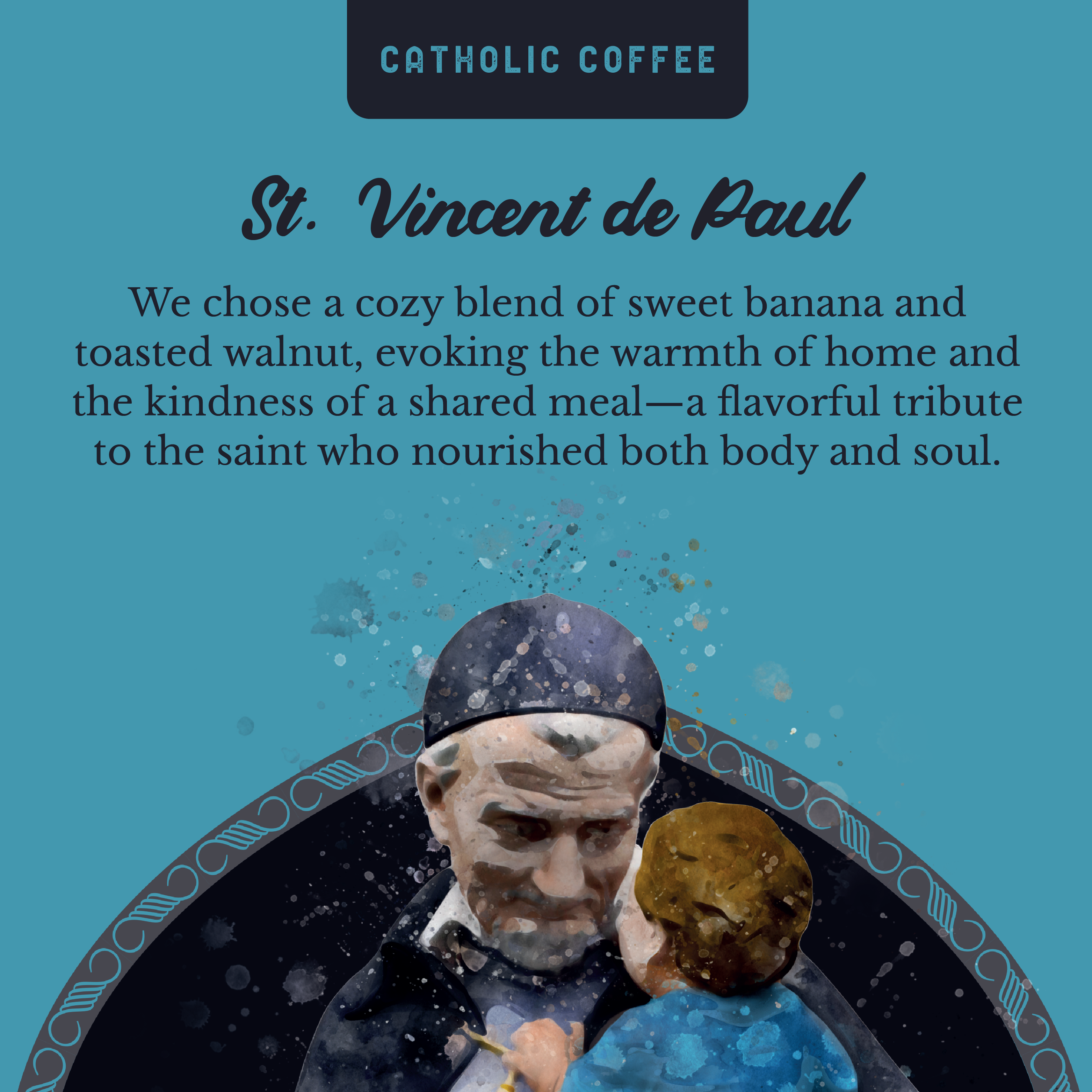 St. Vincent de Paul Banana Nut Bread Coffee - 12 oz. Bag