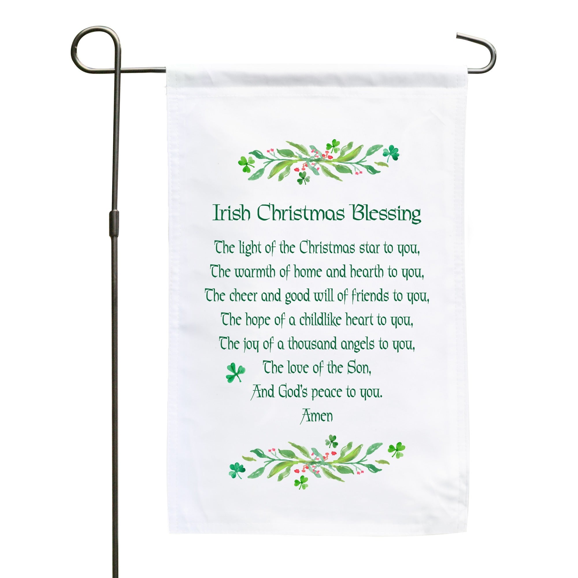 Irish Christmas Blessing Flag