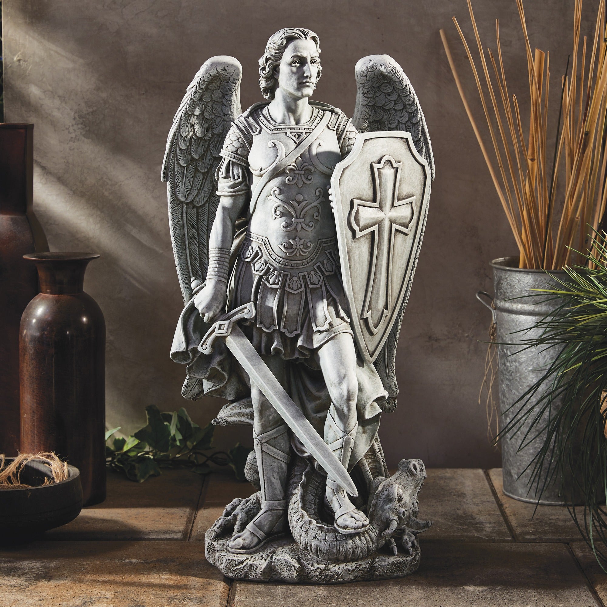 St. Michael the Warrior Statue, 24"