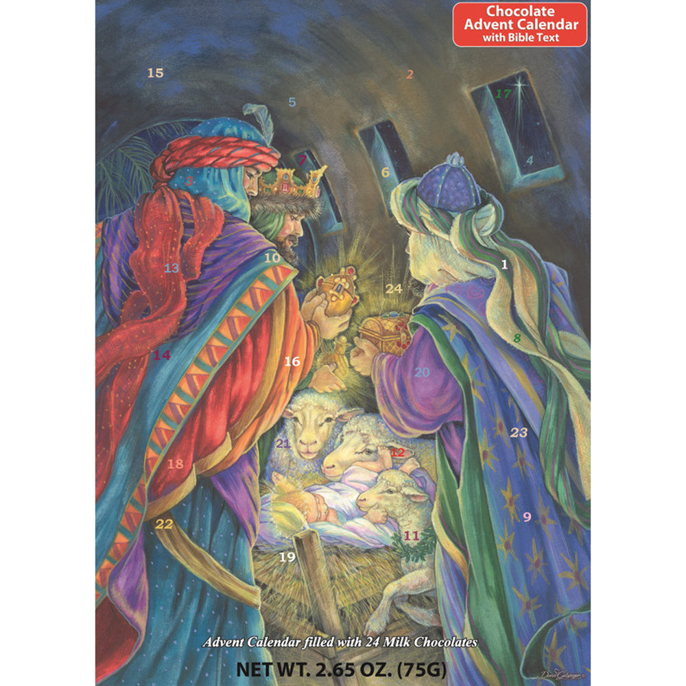 Presenting the Gifts Chocolate Advent Calendar