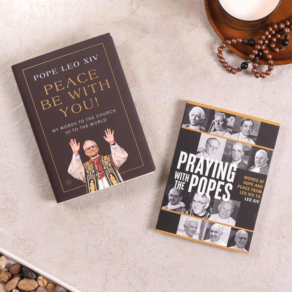 Peace Be With You by Pope Leo XIV & Praying with the Popes Book Set