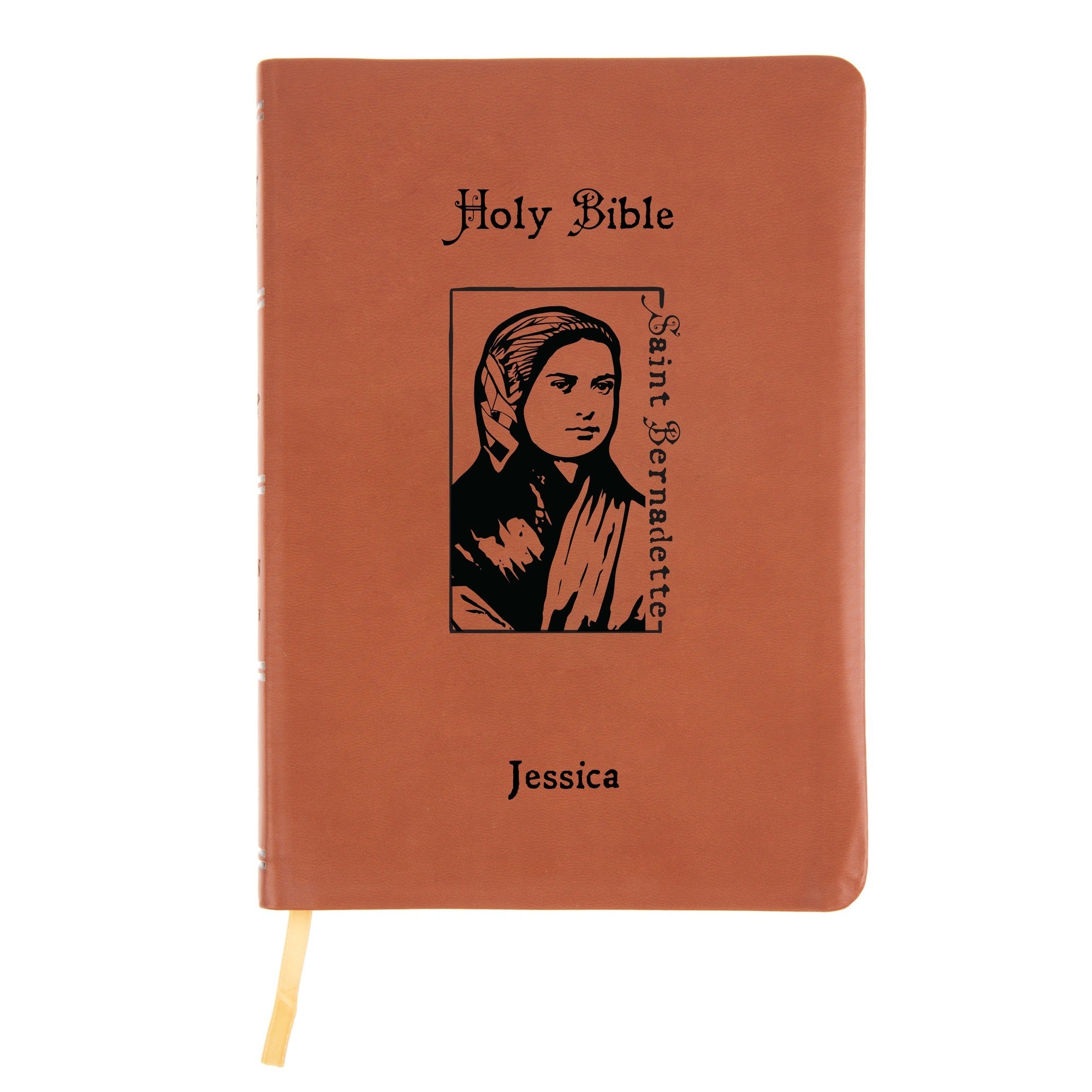 Personalized St. Bernadette Bible