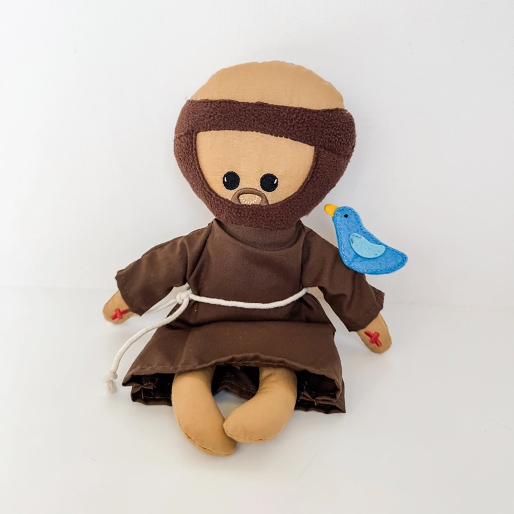 St. Francis of Assisi Mini Saint Doll