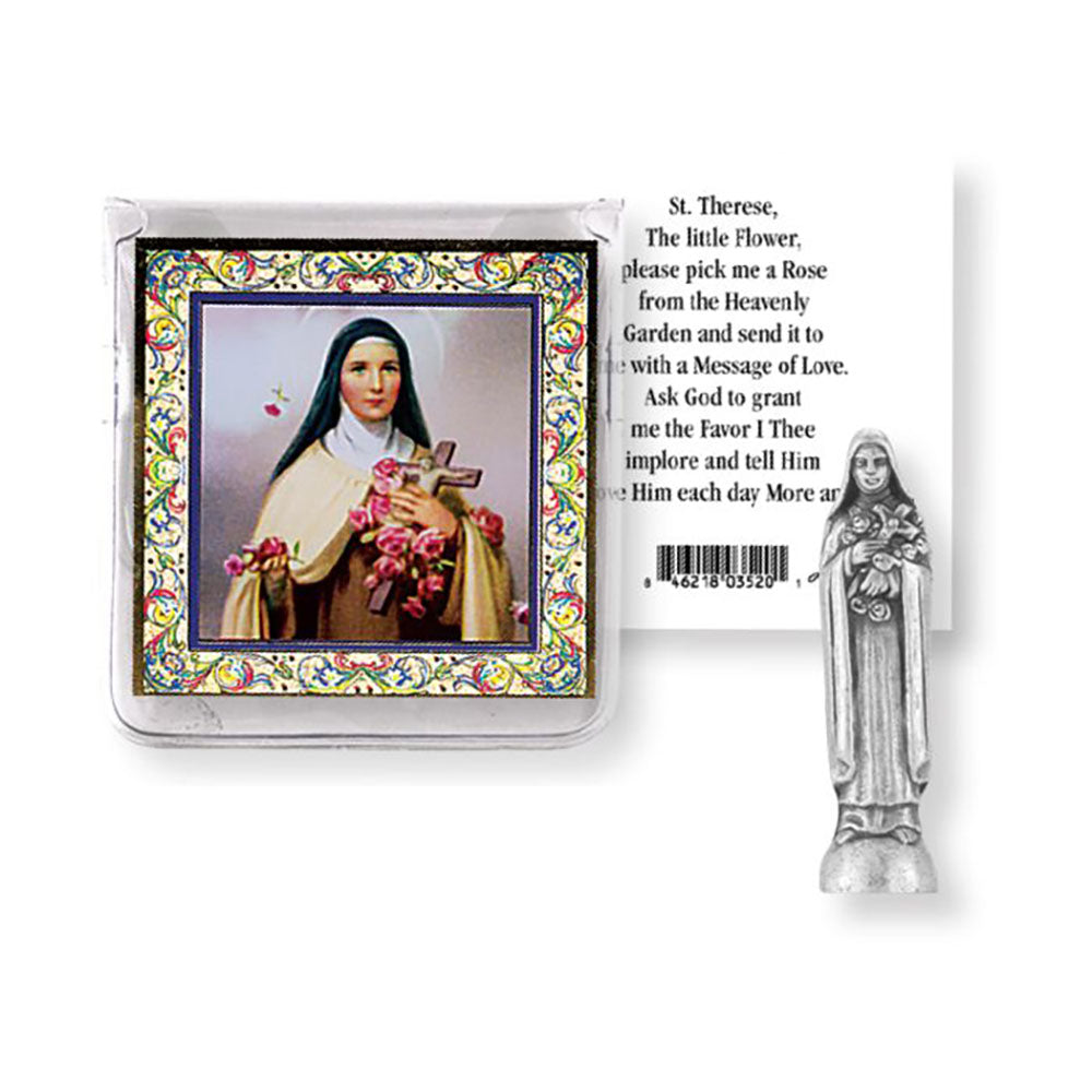 St. Therese Mini Pocket Figurine - 2"
