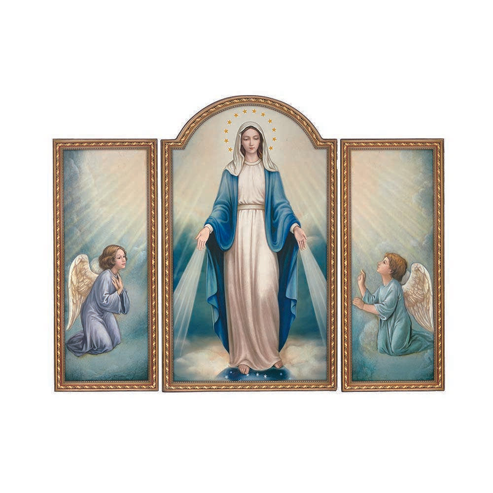 Our Lady of Grace Triptych - 20" x 26"