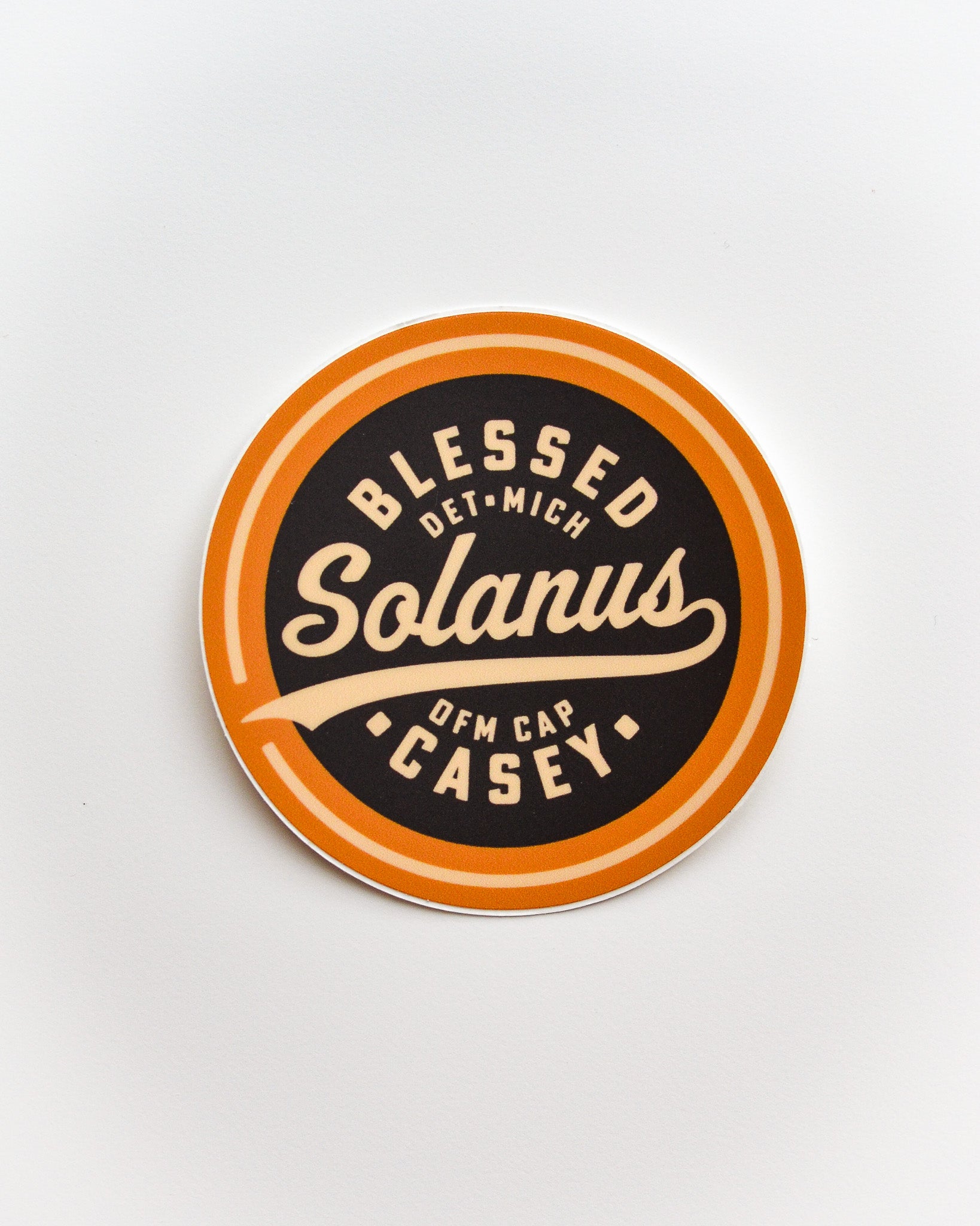 Blessed Solanus Casey Vinyl Sticker