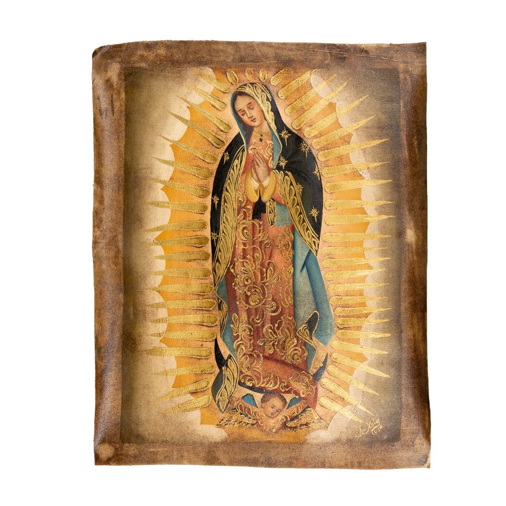 Our Lady of Guadalupe Original Art Canvas
