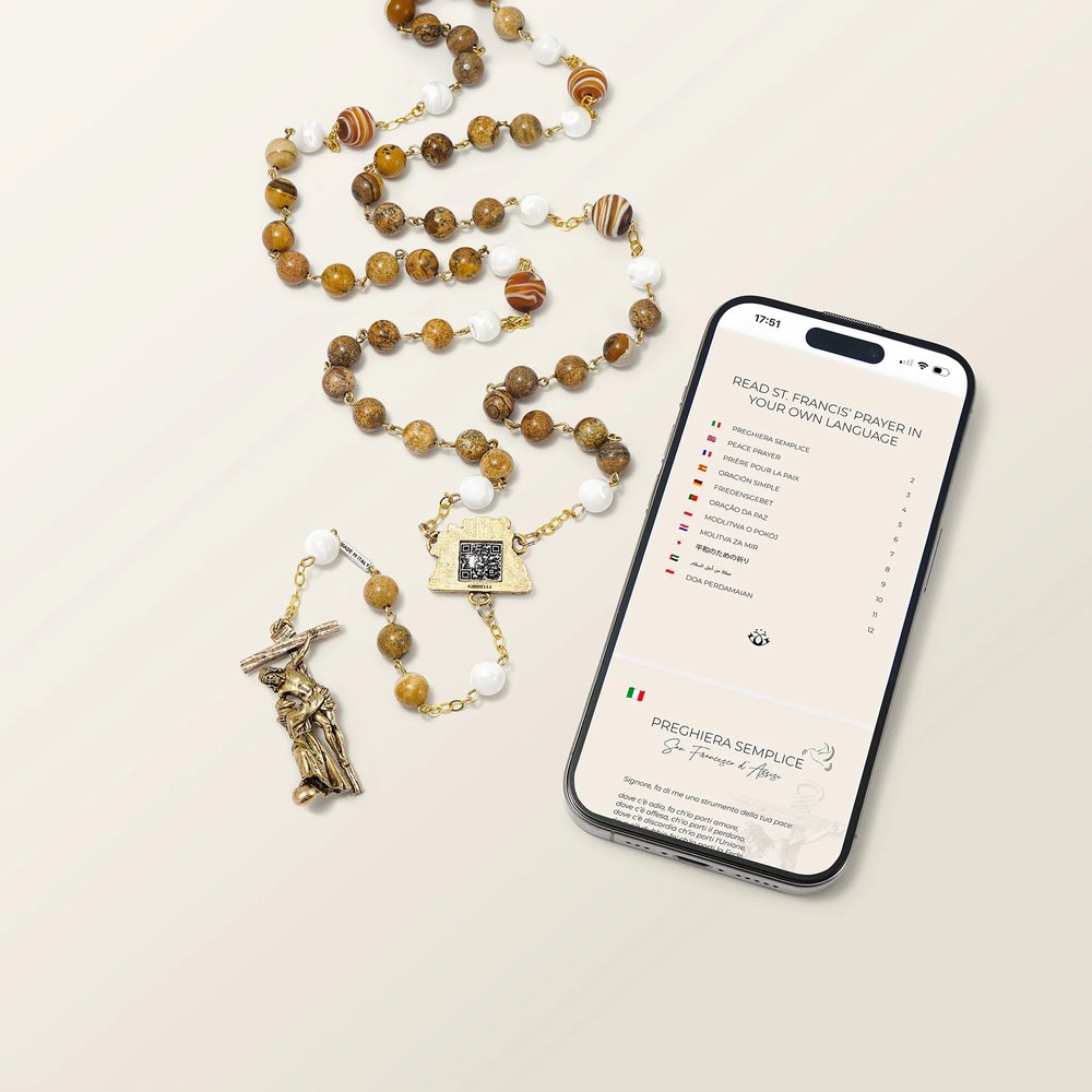 Ghirelli Gold Edition St. Francis Transitus Rosary