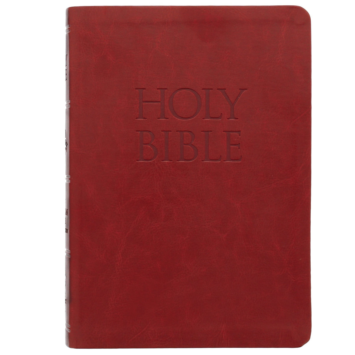 Burgundy Red Premium Ultra Soft Bible | The Catholic Company®