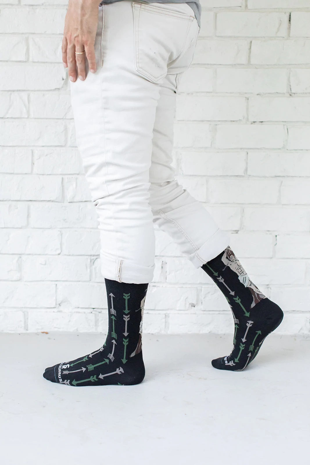St. Sebastian Adult Socks