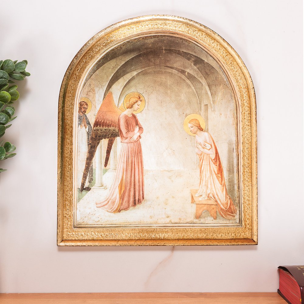Fra Angelico Annunciation Plaque - 13" x 15"