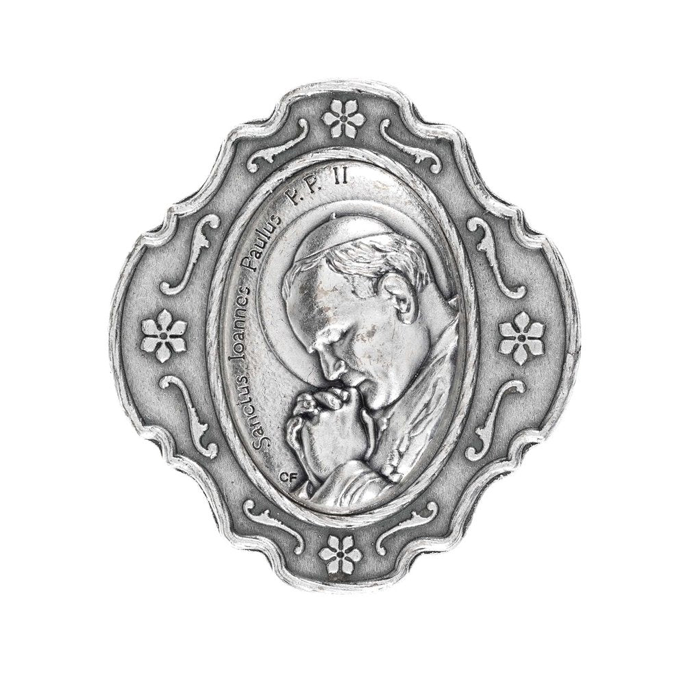 Pope Saint John Paul II Rosary Box with Rosary